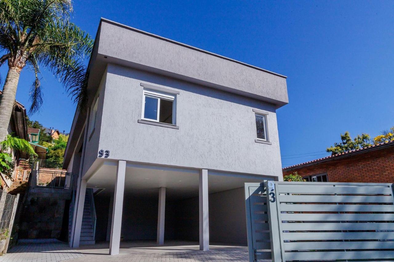 Apartamento Locar-In Gramado Flat Centro A 600 M Da Rua Coberta Exterior foto