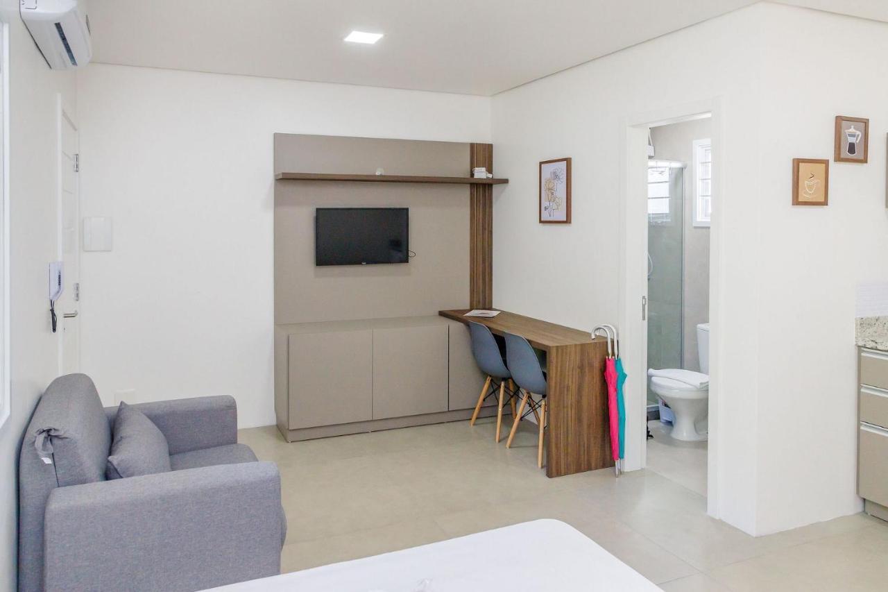 Apartamento Locar-In Gramado Flat Centro A 600 M Da Rua Coberta Exterior foto